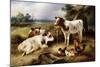 Farmyard Friends, 1923-Walter Hunt-Mounted Giclee Print