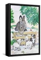 Farmyard Friends, 1996-Diane Matthes-Framed Stretched Canvas