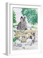 Farmyard Friends, 1996-Diane Matthes-Framed Giclee Print