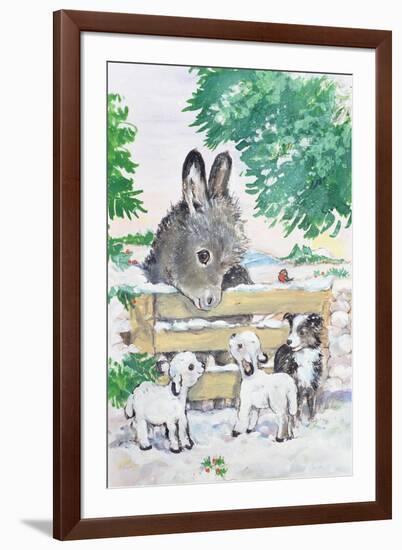 Farmyard Friends, 1996-Diane Matthes-Framed Giclee Print