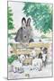 Farmyard Friends, 1996-Diane Matthes-Mounted Giclee Print