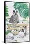 Farmyard Friends, 1996-Diane Matthes-Framed Stretched Canvas