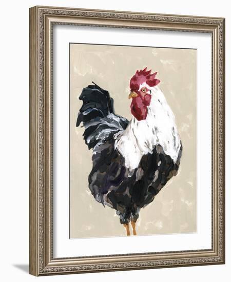 Farmyard Friends - Chicken-Kristine Hegre-Framed Giclee Print