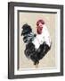 Farmyard Friends - Chicken-Kristine Hegre-Framed Giclee Print
