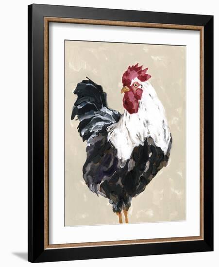 Farmyard Friends - Chicken-Kristine Hegre-Framed Giclee Print