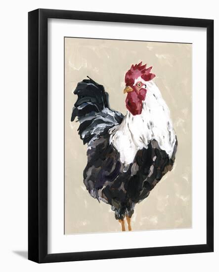 Farmyard Friends - Chicken-Kristine Hegre-Framed Giclee Print