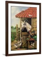 Farmyard Friends-Carl Donner-Framed Giclee Print