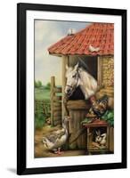 Farmyard Friends-Carl Donner-Framed Giclee Print