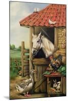 Farmyard Friends-Carl Donner-Mounted Giclee Print