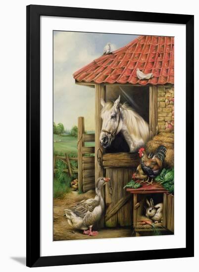 Farmyard Friends-Carl Donner-Framed Premium Giclee Print