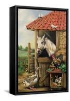 Farmyard Friends-Carl Donner-Framed Stretched Canvas