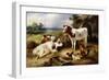 Farmyard Friends-Walter Hunt-Framed Giclee Print