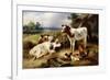 Farmyard Friends-Walter Hunt-Framed Giclee Print