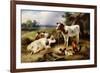 Farmyard Friends-Walter Hunt-Framed Giclee Print