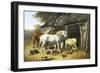 Farmyard Friends-John Frederick Herring II-Framed Giclee Print