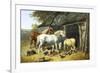 Farmyard Friends-John Frederick Herring II-Framed Giclee Print