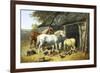 Farmyard Friends-John Frederick Herring II-Framed Giclee Print
