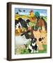 Farmyard Fun-Julia Hulme-Framed Art Print