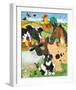 Farmyard Fun-Julia Hulme-Framed Art Print