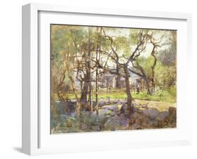 Farmyard, Gloucester-Paul Cornoyer-Framed Giclee Print