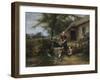 Farmyard Happiness-Jan Mari Henri Ten Kate-Framed Giclee Print