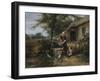 Farmyard Happiness-Jan Mari Henri Ten Kate-Framed Giclee Print