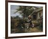 Farmyard Happiness-Jan Mari Henri Ten Kate-Framed Giclee Print