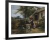 Farmyard Happiness-Jan Mari Henri Ten Kate-Framed Giclee Print