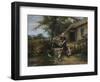 Farmyard Happiness-Jan Mari Henri Ten Kate-Framed Giclee Print