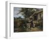 Farmyard Happiness-Jan Mari Henri Ten Kate-Framed Giclee Print