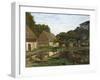 Farmyard in Normandy by Claude Monet-null-Framed Giclee Print