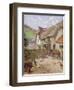 Farmyard, Porlock, Somerset-Leghe Suthers-Framed Giclee Print