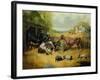 Farmyard Scene, 1853-John Frederick Herring I-Framed Giclee Print