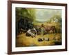 Farmyard Scene, 1853-John Frederick Herring I-Framed Giclee Print