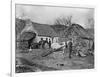 Farmyard Scene, Glenshesk, County Antrim, Ireland, C.1895-Robert John Welch-Framed Giclee Print