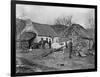 Farmyard Scene, Glenshesk, County Antrim, Ireland, C.1895-Robert John Welch-Framed Giclee Print