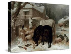 Farmyard Scene-John Frederick Herring I-Stretched Canvas