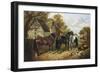 Farmyard Scene-John Frederick Herring Jnr-Framed Giclee Print