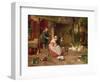 Farmyard Scene-Jan David Cole-Framed Giclee Print