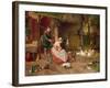 Farmyard Scene-Jan David Cole-Framed Giclee Print