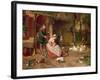 Farmyard Scene-Jan David Cole-Framed Giclee Print