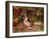 Farmyard Scene-Jan David Cole-Framed Giclee Print