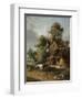 Farmyard Scene-George Vincent-Framed Giclee Print