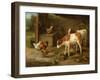 Farmyard Scene-Walter Hunt-Framed Giclee Print