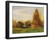 Farmyard-Francois Louis Francais-Framed Giclee Print