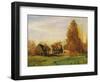 Farmyard-Francois Louis Francais-Framed Giclee Print