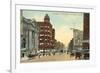 Farnam Street, Omaha, Nebraska-null-Framed Premium Giclee Print