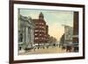 Farnam Street, Omaha, Nebraska-null-Framed Premium Giclee Print