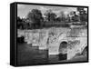 Farndon Bridge-null-Framed Stretched Canvas