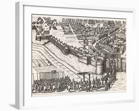 Farnese Enters Antwerp-null-Framed Photographic Print